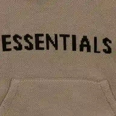 Fear of God Essentials Knit Pullover Taupe