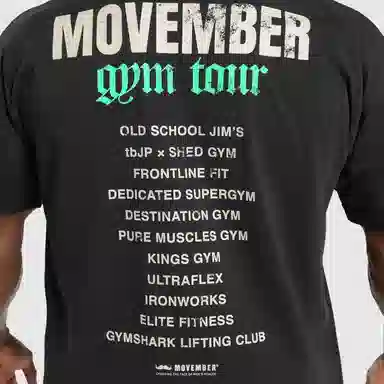 GYMSHARK x Movember Tour