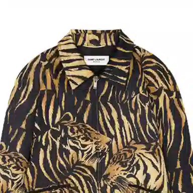 Saint Laurent Tiger Print Jacket