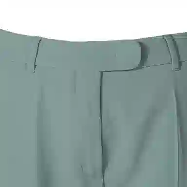 MaxMara Studio FW22 Slim Fit Trousers Mint Green