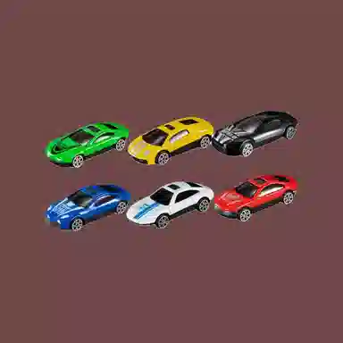 吉赞 合金跑车 回力汽车仿真赛车 成品模型