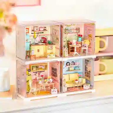 Rolife mini diy 0pcs-300pcs DWS07-08