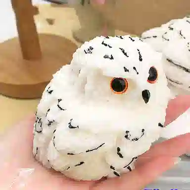 悦悦熊 仿真猫头鹰捏捏乐 玩具