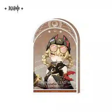 原神 月夜的叙事诗 哥伦比娅 菈乌玛 阿贝多摆件  亚克力立牌