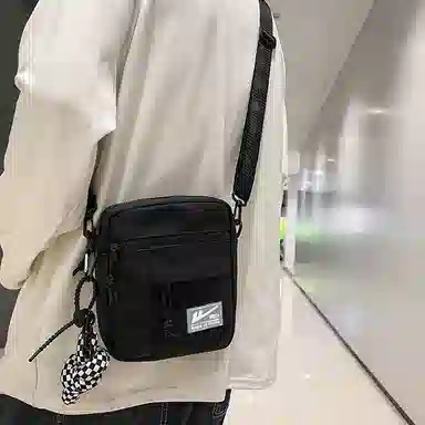 Warrior Crossbody Bag Black