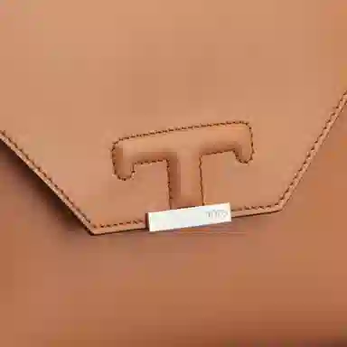 TOD'S T Timeless Mini Crossbody Brown