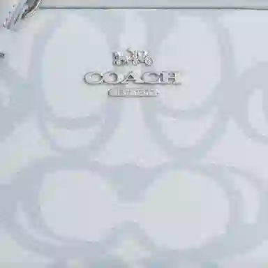 Coach Jamie 19 Sketch Signature Mini Shoulder Bag Ice Blue