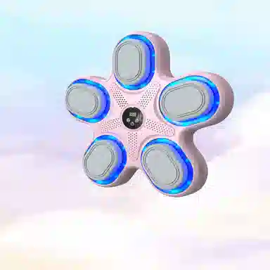 图米鱼 蓝牙音乐拳击机拳击靶搏击打拳器材 智能玩具