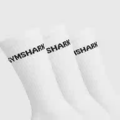 GYMSHARK Lite Crew Socks 3pk 3