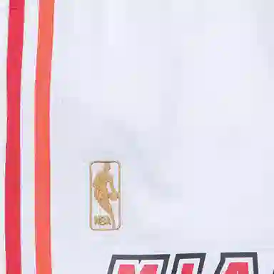 Mitchell & Ness Miami Heat 96 Season Fan Shorts White