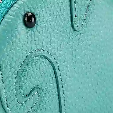 彤彤兔 日系可爱卡通 头层牛皮 零钱包 女款 多色