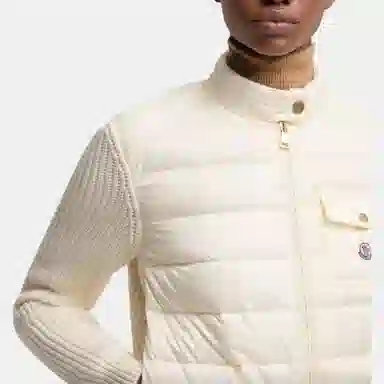 Moncler Zip-Up Cardigan Padded