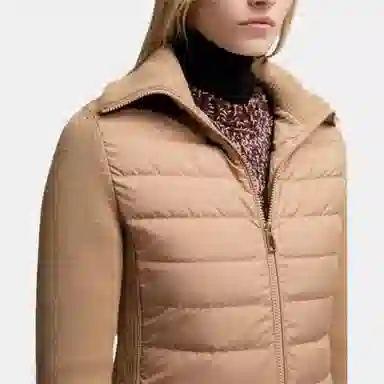 Moncler Padded Corduroy Padded Wool Zip-Up Cardigan