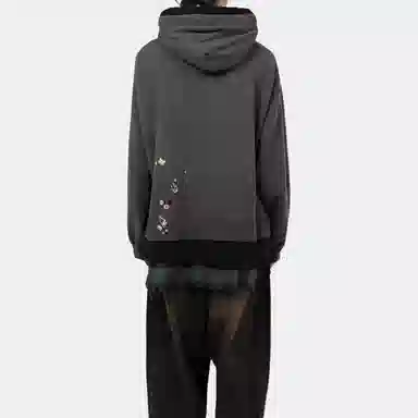 Maison Mihara Yasuhiro SS25 Black Hoodie