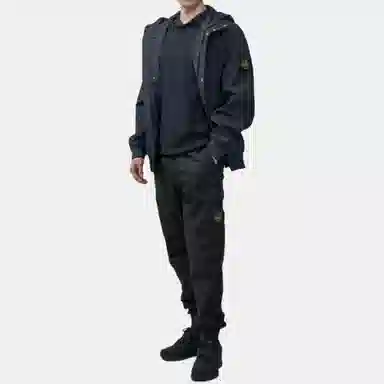 Stone Island Cargo Joggers Black