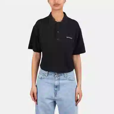 Carhartt WIP SS25 W' SS Carhartt Script Polo T-Shirt