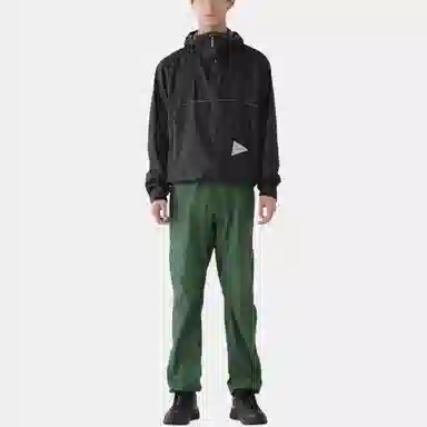 and wander SS24 Reflective Stitch Rain Jacket