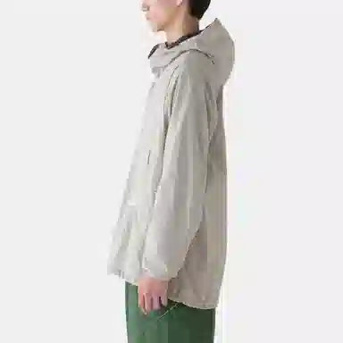 and wander SS24 Reflective Stitch Rain Jacket