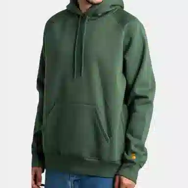 Carhartt WIP Hooded Chase Sweat Duck Green