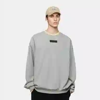 Fear of God Essentials SS24 Crewneck Sweatshirt Light Heather Grey