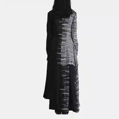 Yohji Yamamoto Long Coat Black