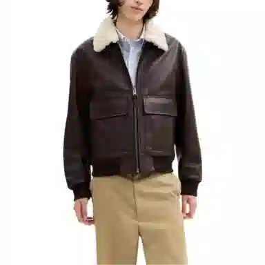 COACH FW25 Colorblock Flight Jacket