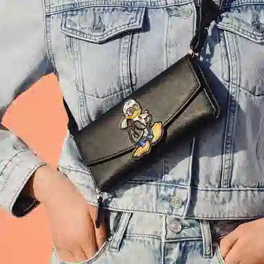 KARL LAGERFELD x Disney Capsule Wallet Black