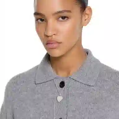 Gucci Blind for Love Necklace Silver