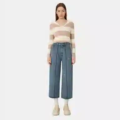 MM6 Maison Margiela SS24 Denim Pants Light Blue