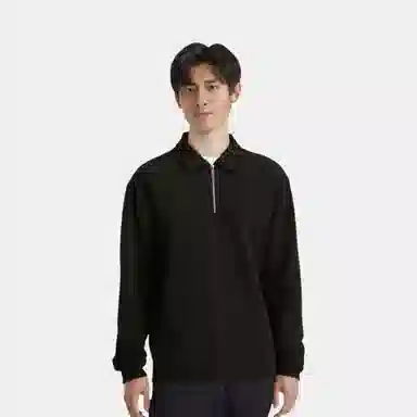 ZARA INTERLOCK Polo