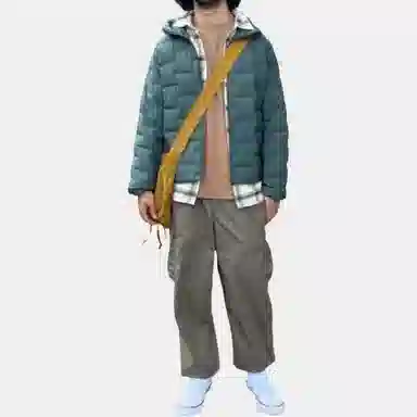 UNIQLO Hooded Zip-Up Cotton Jacket Men