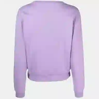 Moschino FW22 Teddy Logo Sweatshirt Purple