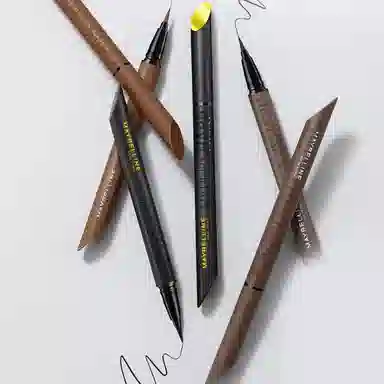 美宝莲 纽约极细防晕染 眼线 自然持久