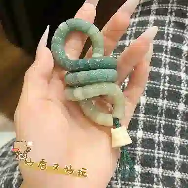 熊堡岛 流苏菩提百变扭扭乐 新中式国潮民族风专注力训练手指注意力文玩盘玩猪大肠成人无聊发呆解压神器 玩具
