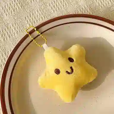 Yijia Love Cute Star Plush Pendant