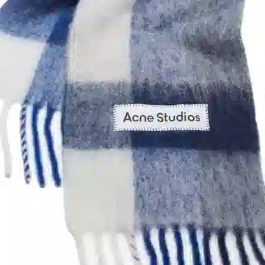 Acne Studios Scarf Blue