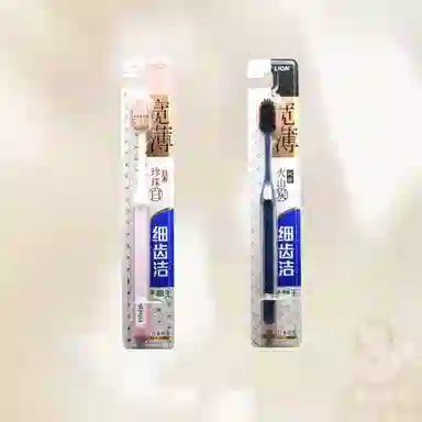 狮王 细齿洁宽薄功效型牙刷