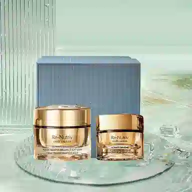 雅诗兰黛 礼盒装白金级蕴能黑钻光璨护肤套装 舒缓保湿