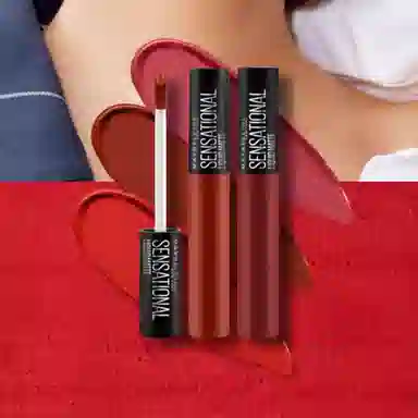 美宝莲 绝色持久丝绒哑光唇釉