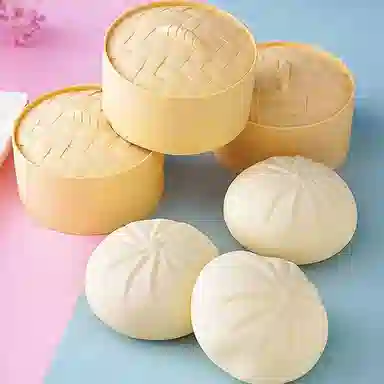 欧洛伊 解压大包子 仿真小笼包慢回弹减压玩具 捏捏乐