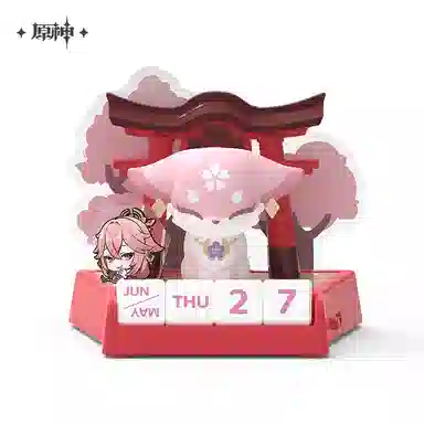 原神 魈 可莉 八重神子 莱欧斯利 塞诺 提瓦特乐园系列发声摆件 萌趣可爱 成品模型