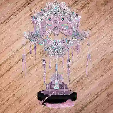 极慧猫 银囍扇 拼装模型