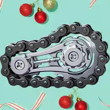 姝娈 旋转齿轮飞轮 机械 陀螺玩具