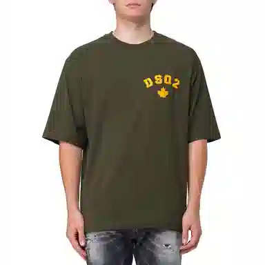 DSQUARED2 Logo Crewneck T-Shirt Green