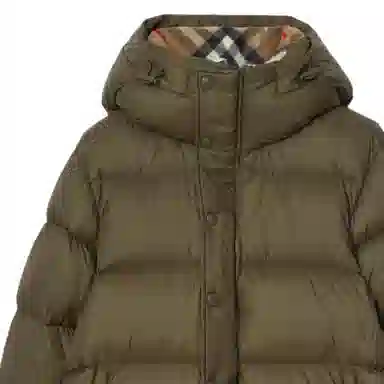 Burberry Hooded Down Jacket