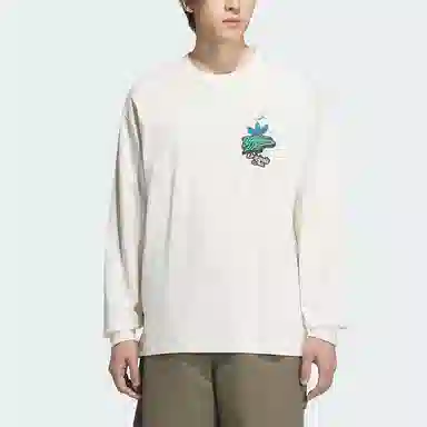 adidas originals CS LS logoT