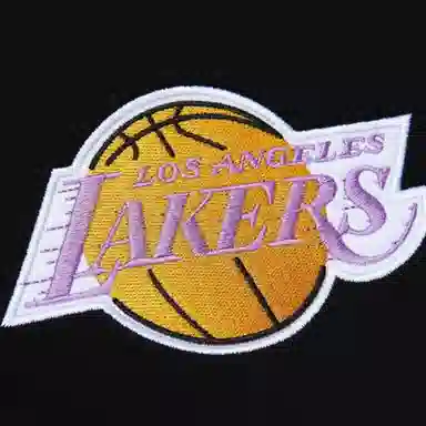 Mitchell Ness x NBA TEAM FIRST SATIN FLEECE CREW LAL