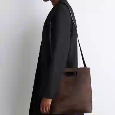 COS Folio Tote Brown