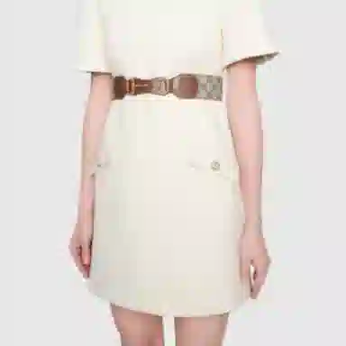 Gucci Horsebit Belt Brown 4cm