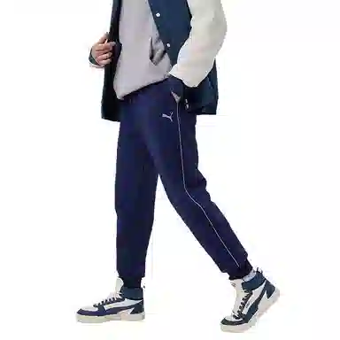 PUMA ESS SWEATPANTS DK Logo